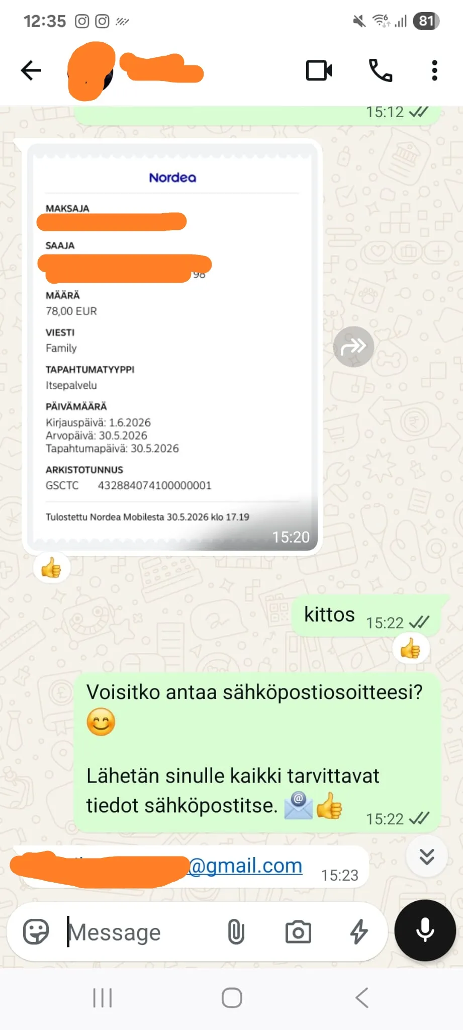 IPTV ilman boksia kokemuksia Suomessa WhatsApp palaute