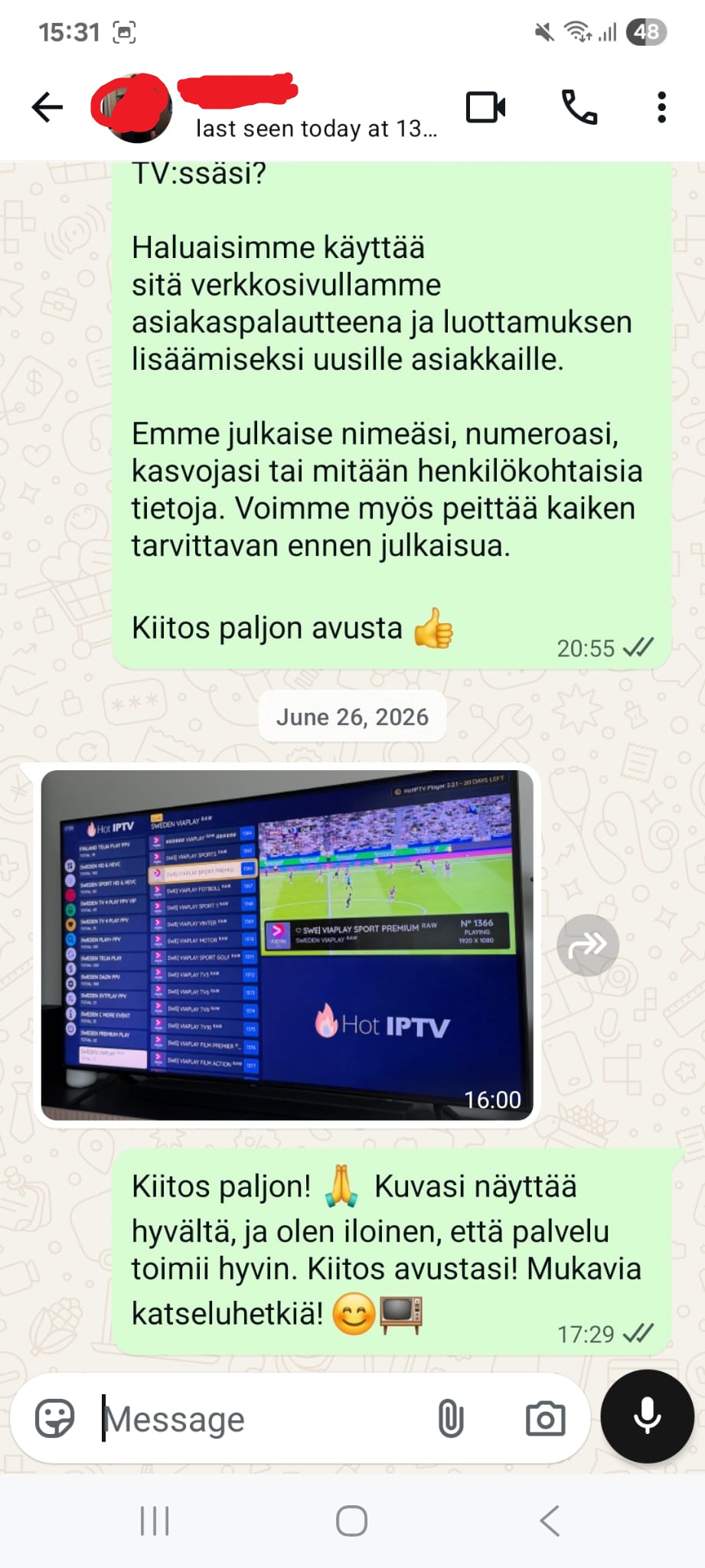 IPTV palvelu kokemuksia Suomessa – asiakkaan arvio